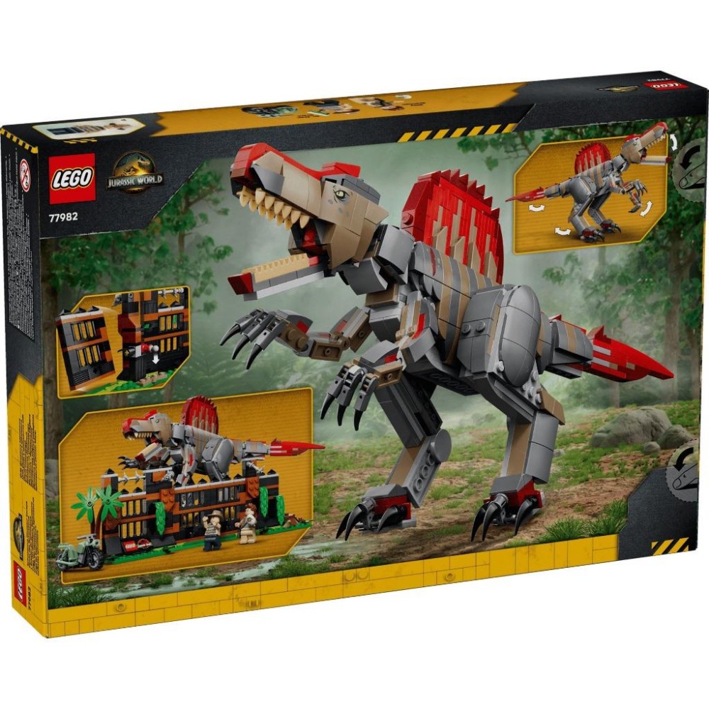 [樂享積木][可刷卡] LEGO 77982 棘龍大脫逃 侏羅紀世界系列-細節圖2