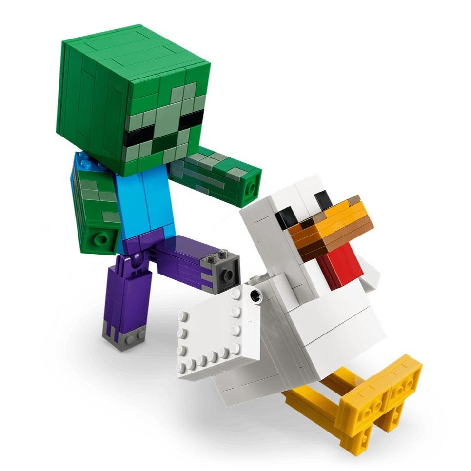 [樂享積木][可刷卡] LEGO 21582 雞騎士 Minecraft系列-細節圖5