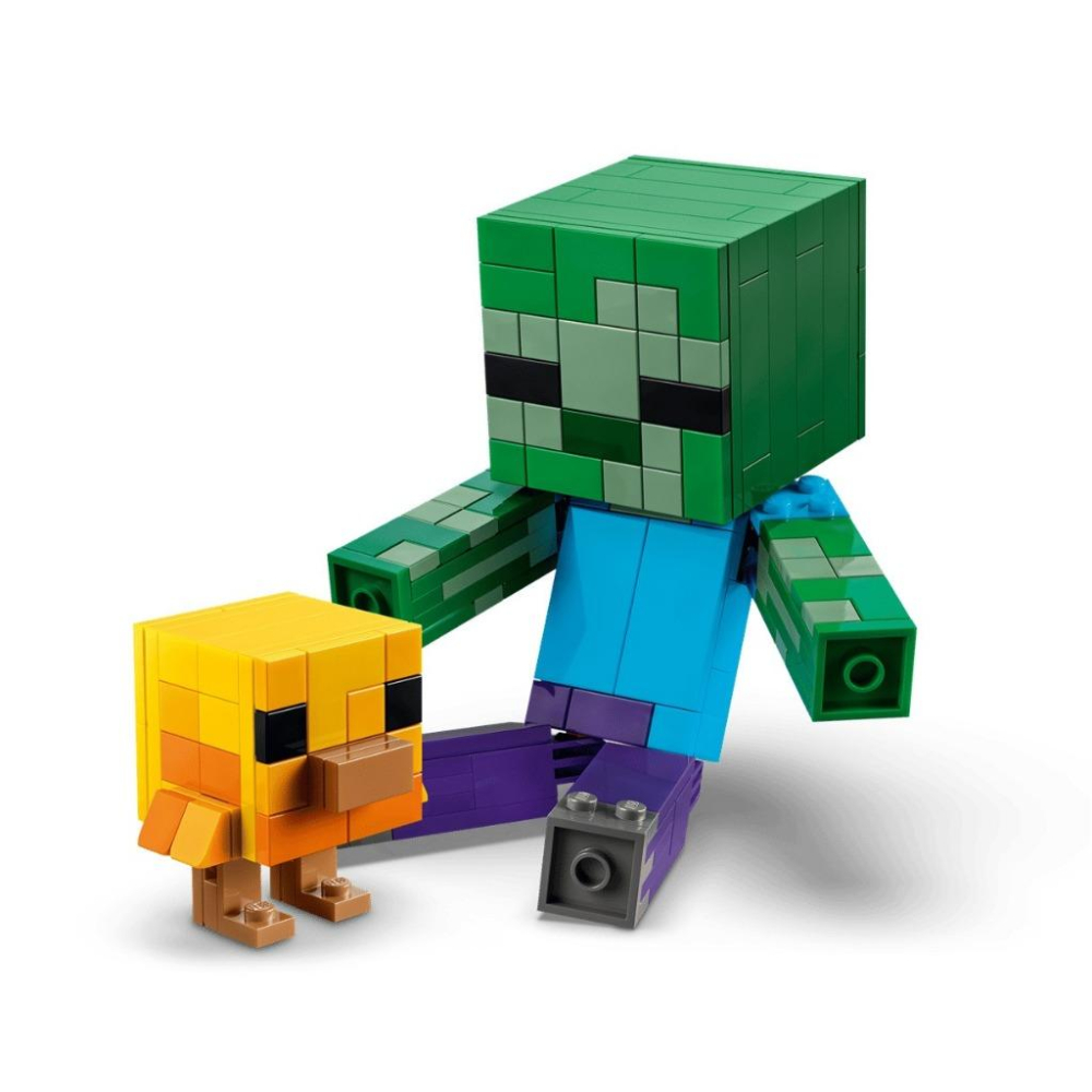[樂享積木][可刷卡] LEGO 21582 雞騎士 Minecraft系列-細節圖6