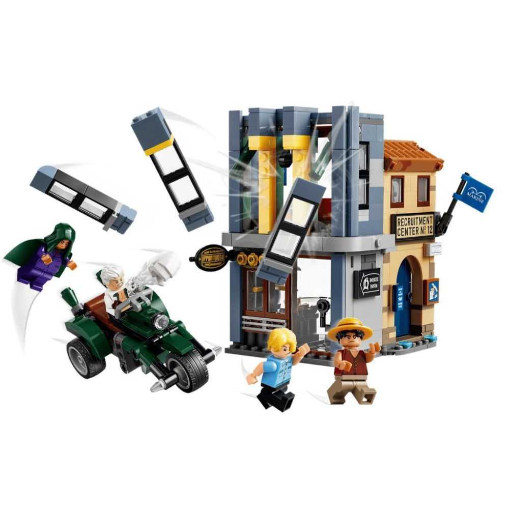 [樂享積木][可刷卡] LEGO 75642 決戰斯摩格上校 航海王系列-細節圖5