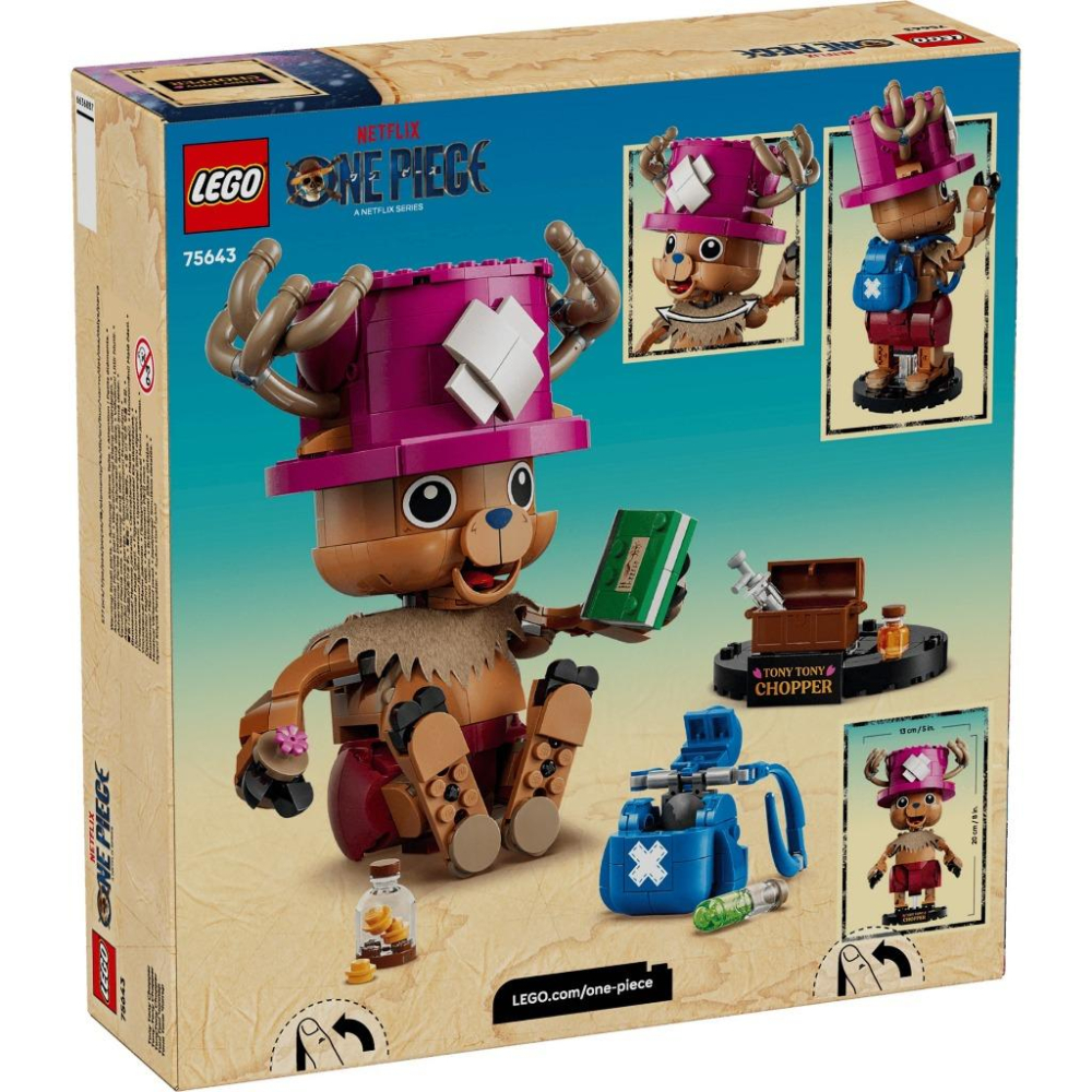 [樂享積木][可刷卡] LEGO 75643 多尼多尼喬巴 航海王系列-細節圖2