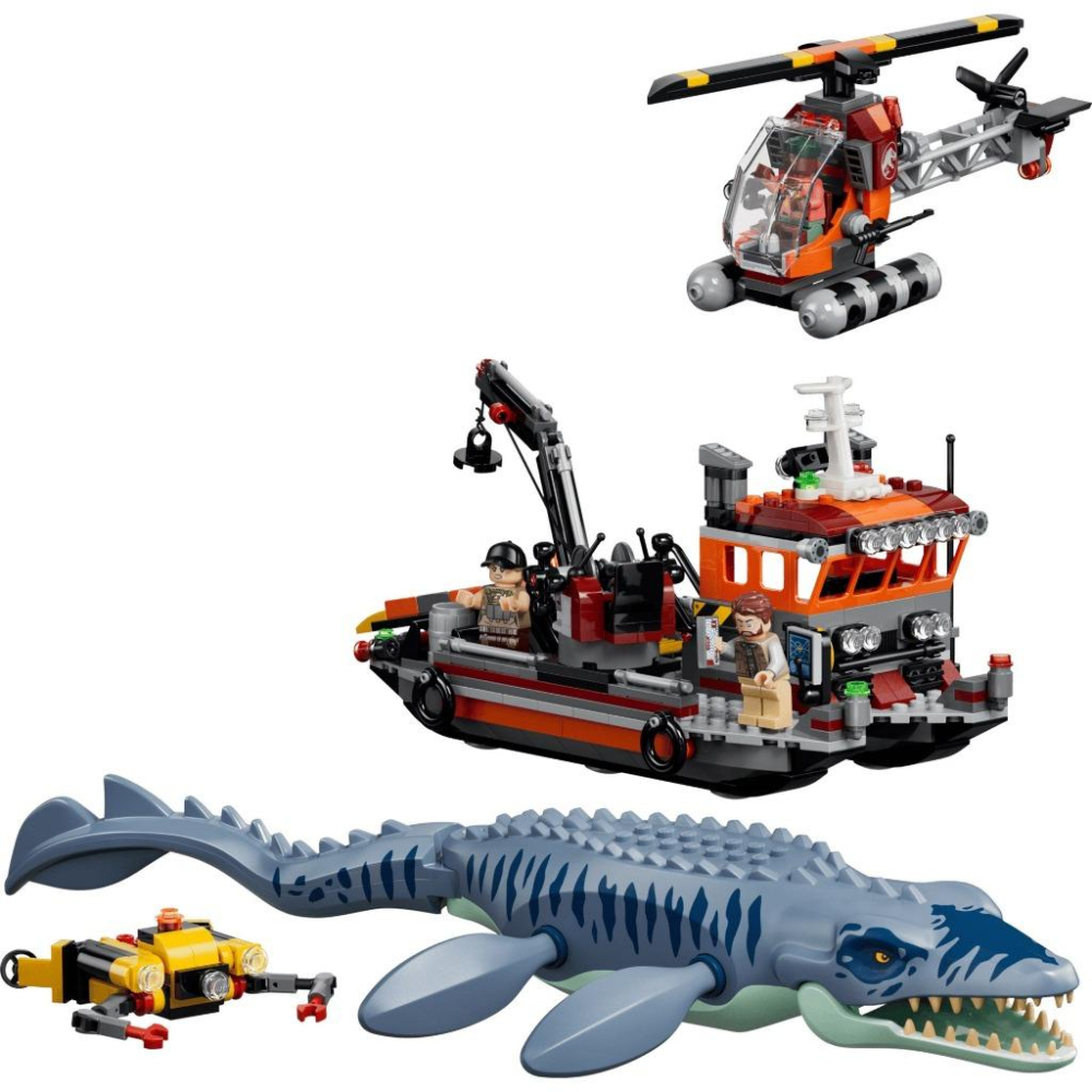 [樂享積木][可刷卡] LEGO 77983 滄龍的船隻攻擊 侏羅紀世界系列-細節圖3