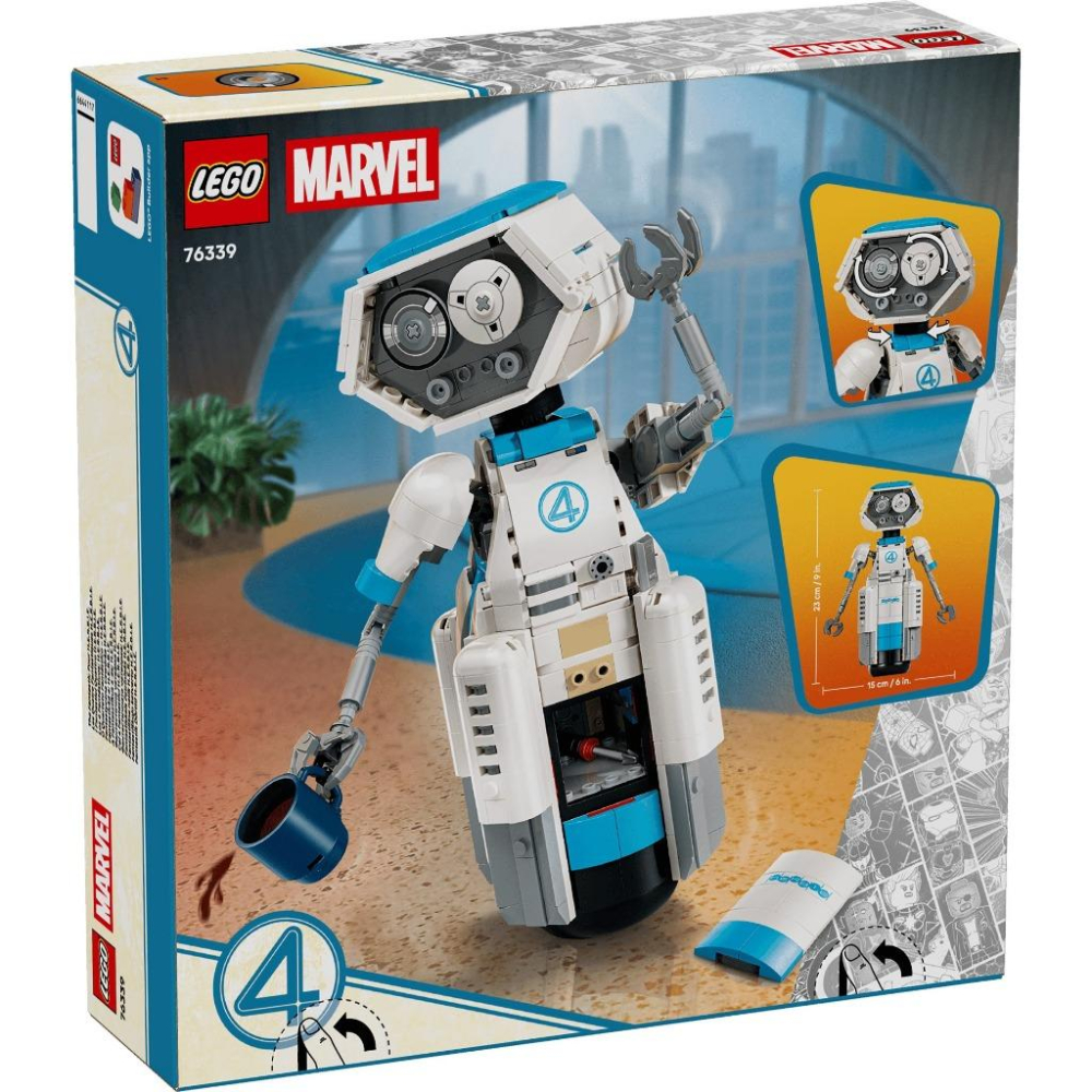 [樂享積木][可刷卡] LEGO 76339 驚奇 4 超人赫比 超級英雄系列-細節圖2
