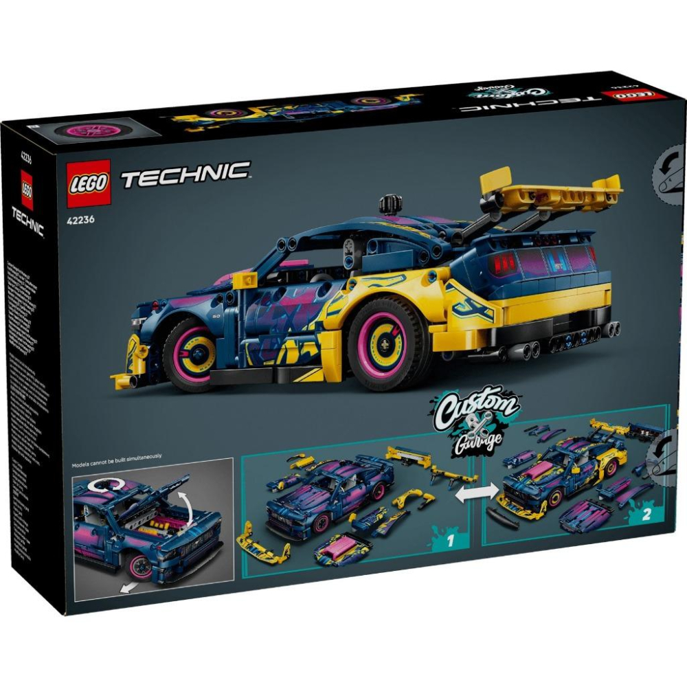 [樂享積木][可刷卡] LEGO 42236 客製化改裝廠 Ford Mustang GT 汽車 科技系列-細節圖2