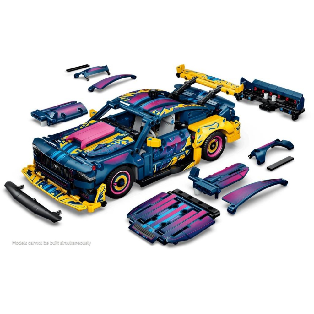 [樂享積木][可刷卡] LEGO 42236 客製化改裝廠 Ford Mustang GT 汽車 科技系列-細節圖6