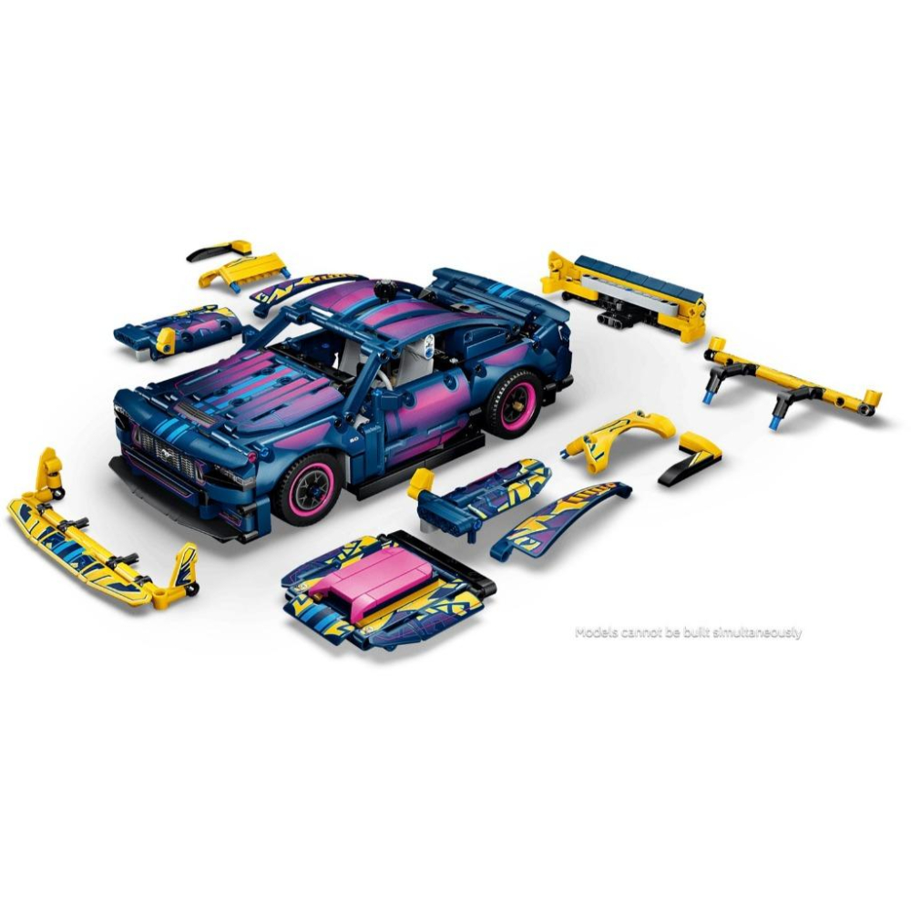 [樂享積木][可刷卡] LEGO 42236 客製化改裝廠 Ford Mustang GT 汽車 科技系列-細節圖8