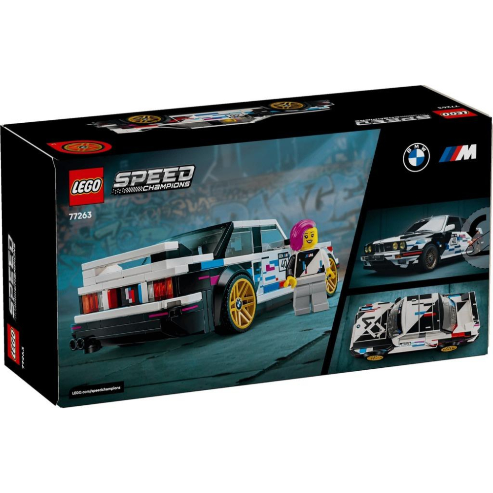 [樂享積木][可刷卡] LEGO 77263 BMW M3 (E30) 極速賽車系列-細節圖2