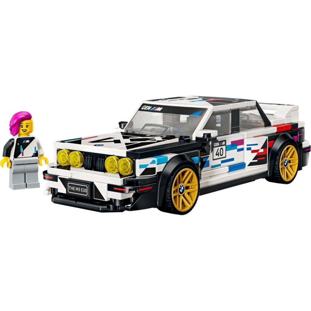 [樂享積木][可刷卡] LEGO 77263 BMW M3 (E30) 極速賽車系列-細節圖3
