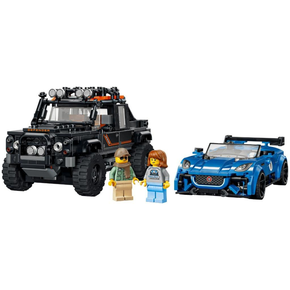 [樂享積木][可刷卡] LEGO 77264 Project 7 和 Land Rover Defender 極速賽車-細節圖3