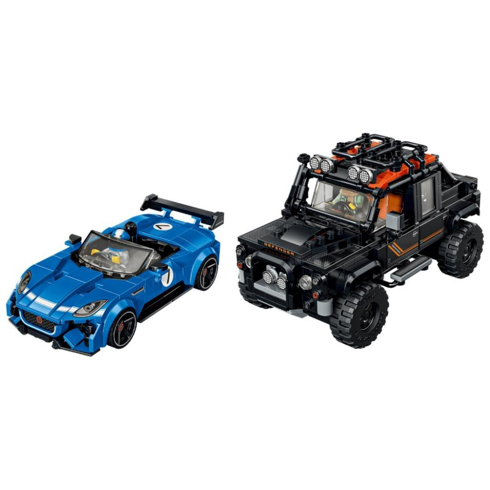 [樂享積木][可刷卡] LEGO 77264 Project 7 和 Land Rover Defender 極速賽車-細節圖4