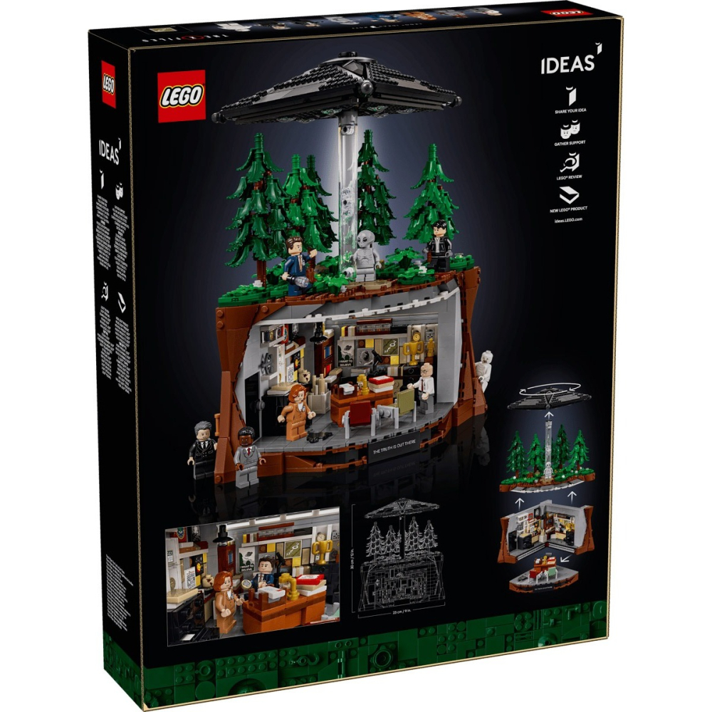 [樂享積木][可刷卡] LEGO 21369 X檔案 The X-Files IDEAS系列-細節圖2