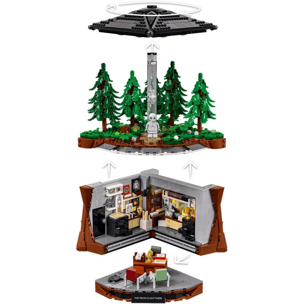 [樂享積木][可刷卡] LEGO 21369 X檔案 The X-Files IDEAS系列-細節圖4