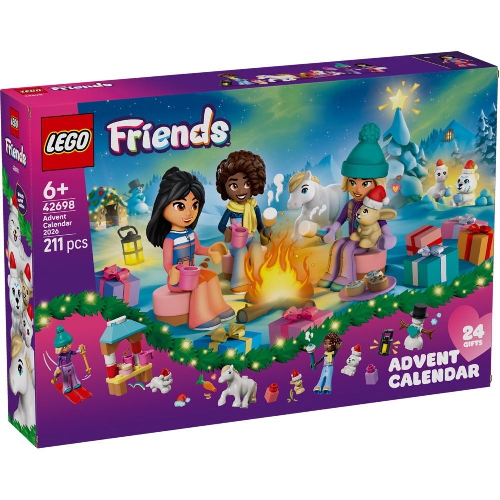 [樂享積木][可刷卡] LEGO 42698/60510/43298/75456/76340 2026年 聖誕驚喜月曆-細節圖2