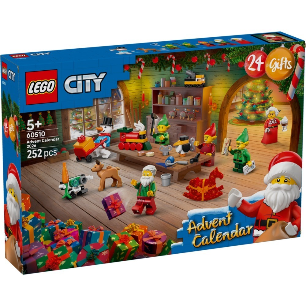 [樂享積木][可刷卡] LEGO 42698/60510/43298/75456/76340 2026年 聖誕驚喜月曆-規格圖11