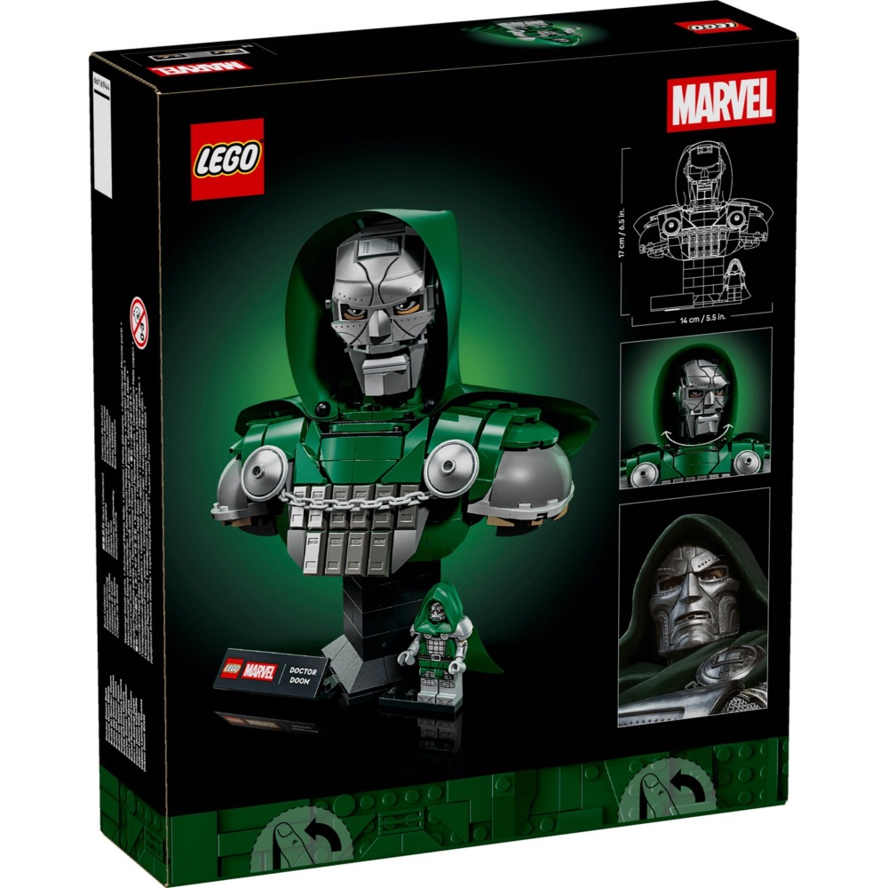 [樂享積木][可刷卡] LEGO 76345 末日博士胸像 超級英雄系列-細節圖2