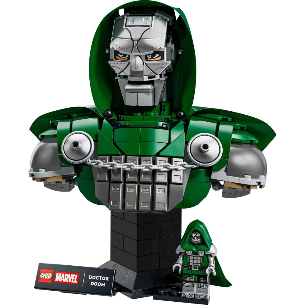 [樂享積木][可刷卡] LEGO 76345 末日博士胸像 超級英雄系列-細節圖3