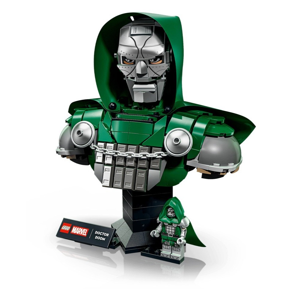 [樂享積木][可刷卡] LEGO 76345 末日博士胸像 超級英雄系列-細節圖5