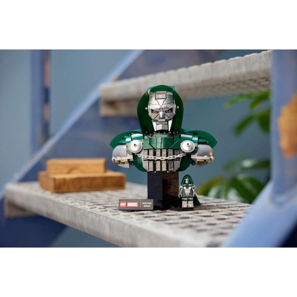 [樂享積木][可刷卡] LEGO 76345 末日博士胸像 超級英雄系列-細節圖9
