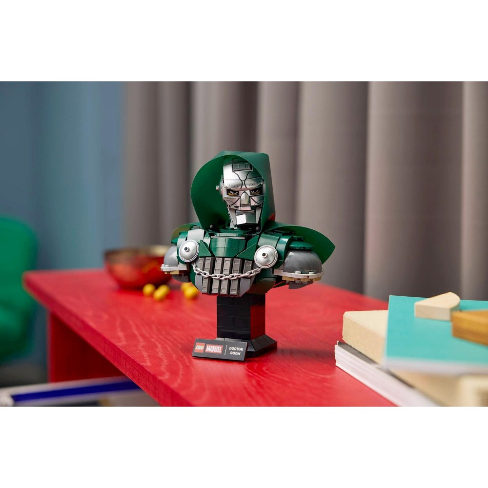 [樂享積木][可刷卡] LEGO 76345 末日博士胸像 超級英雄系列-細節圖10