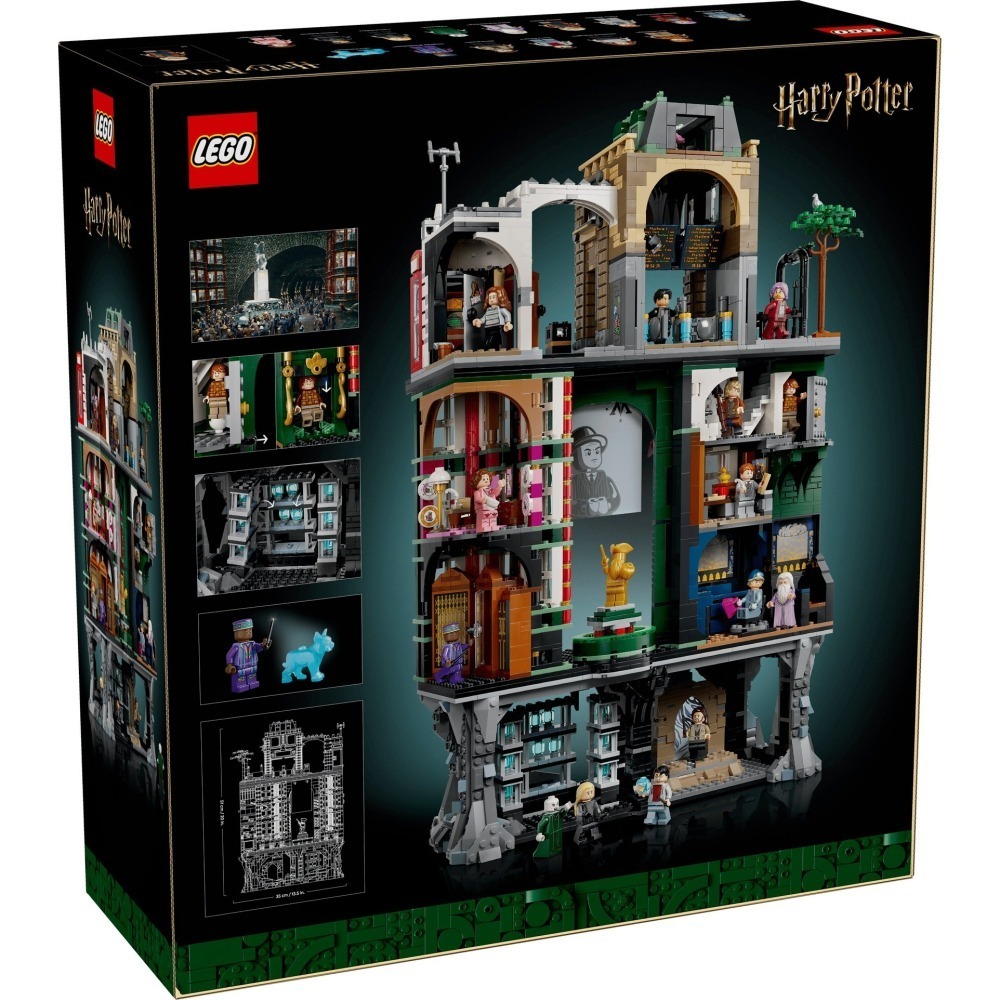 [樂享積木][可刷卡] LEGO 76476 / 40695/40770/40901 魔法部－典藏版 哈利波特系列-細節圖2