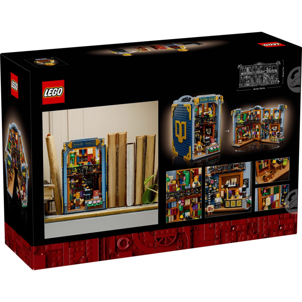 [樂享積木][可刷卡]  LEGO 11379 書店：書擋擺飾 ICONS系列-細節圖2