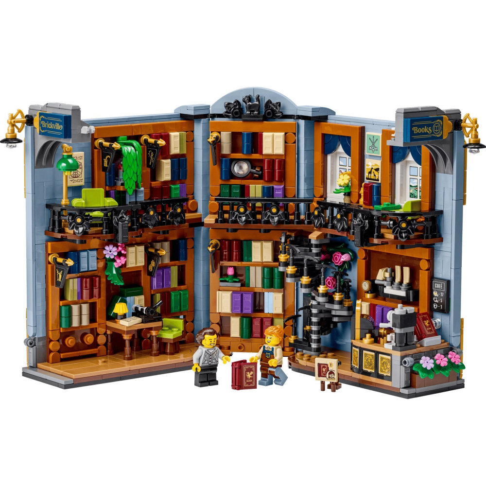 [樂享積木][可刷卡]  LEGO 11379 書店：書擋擺飾 ICONS系列-細節圖3
