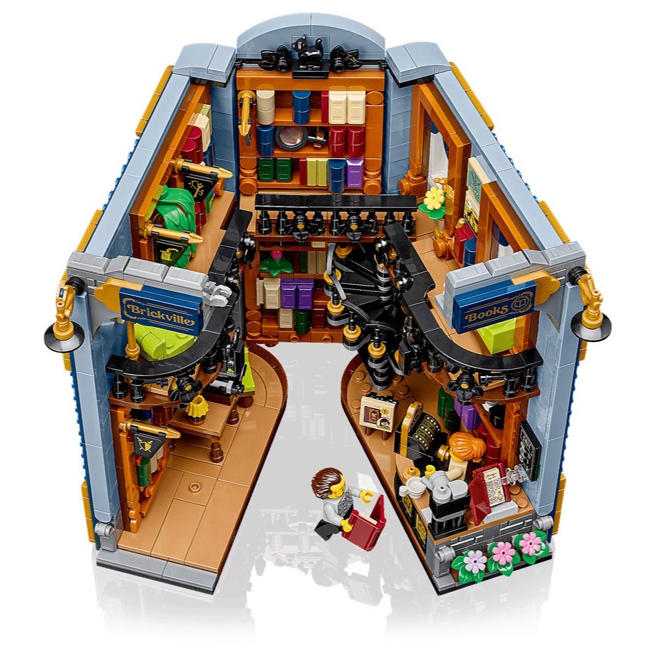 [樂享積木][可刷卡]  LEGO 11379 書店：書擋擺飾 ICONS系列-細節圖5