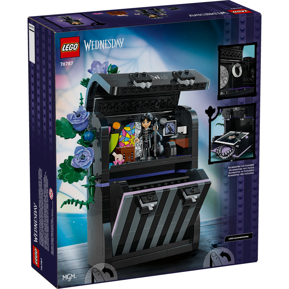 [樂享積木][可刷卡]LEGO 76787 星期三背包 星期三系列-細節圖2