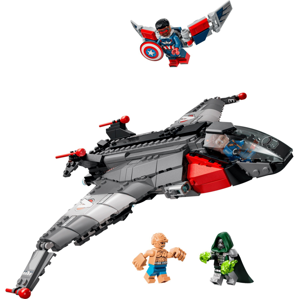 [樂享積木][可刷卡] LEGO 76347《復仇者聯盟：末日崛起》昆式戰機 超級英雄系列-細節圖3