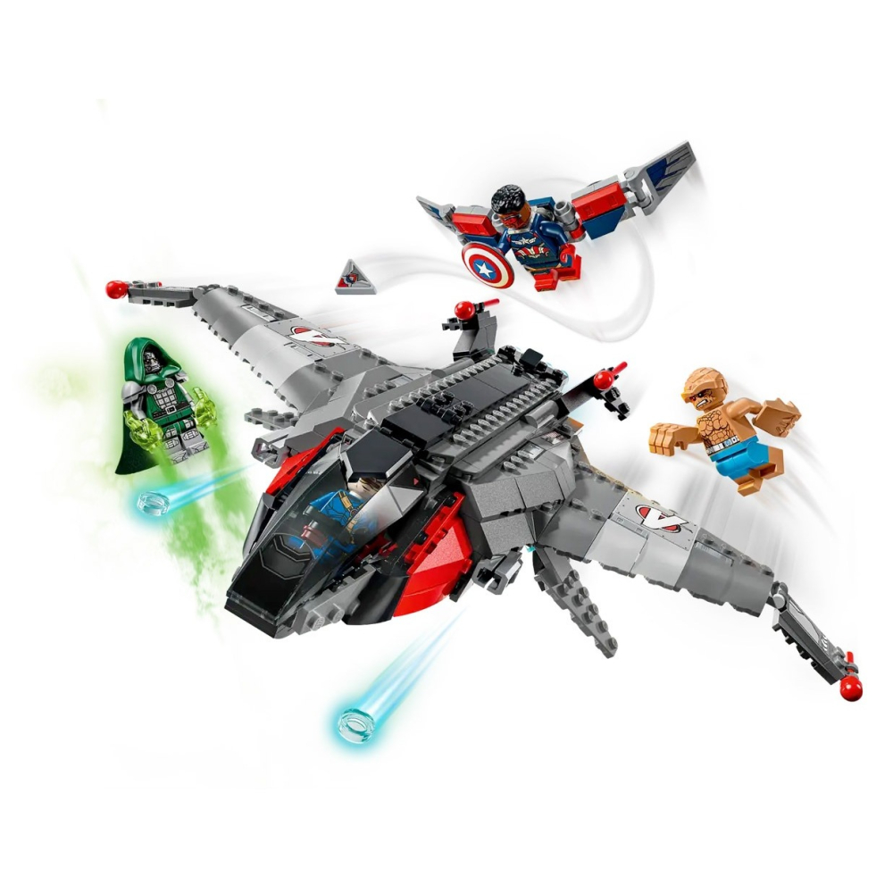 [樂享積木][可刷卡] LEGO 76347《復仇者聯盟：末日崛起》昆式戰機 超級英雄系列-細節圖4