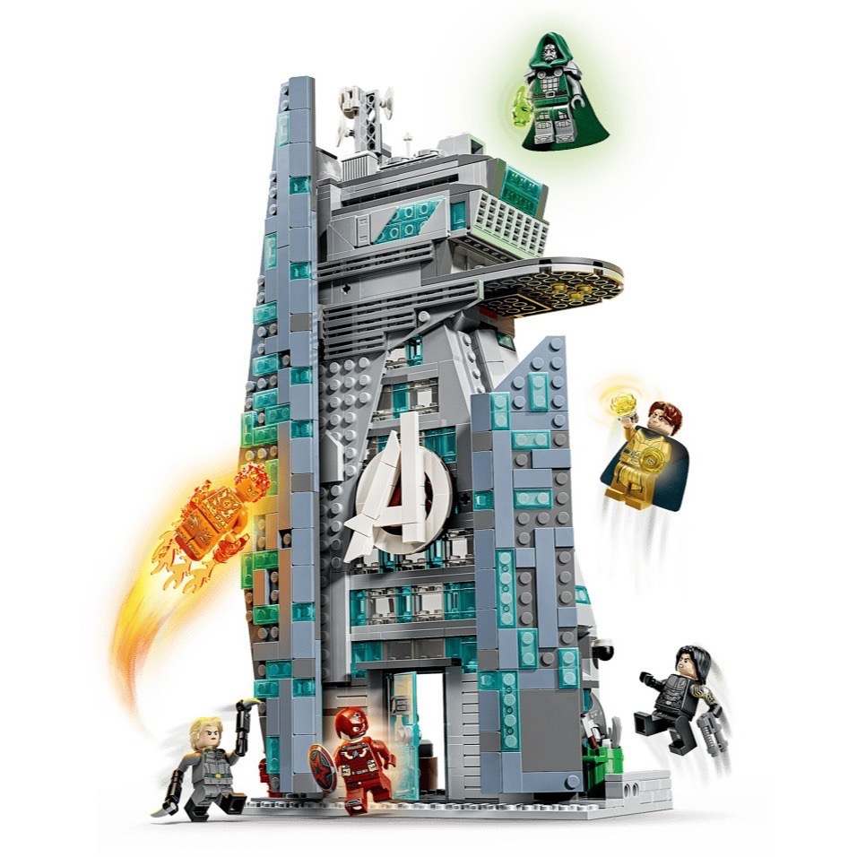 [樂享積木][可刷卡]  LEGO 76352《復仇者聯盟：末日崛起》新復仇者大廈 超級英雄系列-細節圖5