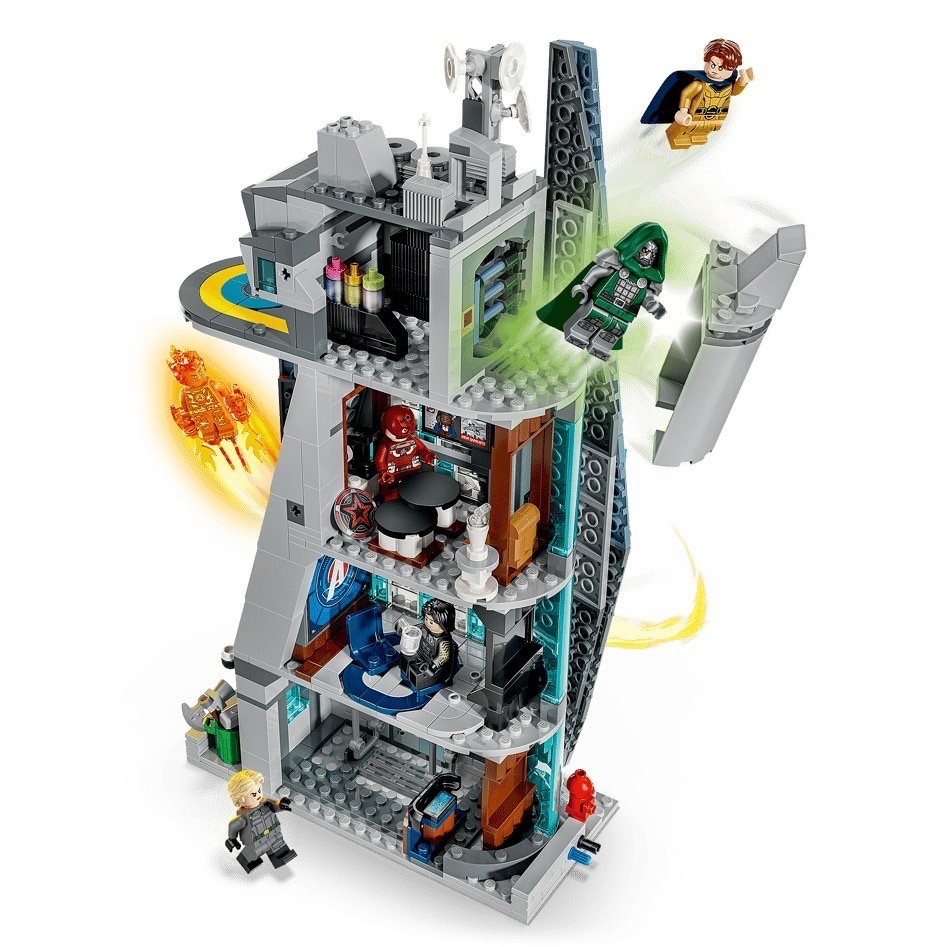 [樂享積木][可刷卡]  LEGO 76352《復仇者聯盟：末日崛起》新復仇者大廈 超級英雄系列-細節圖6