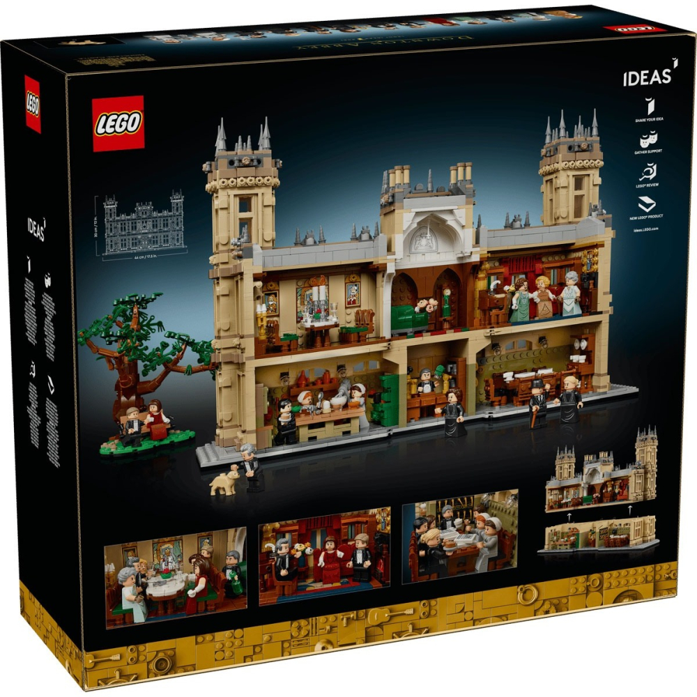 [樂享積木][可刷卡] LEGO 21373 唐頓莊園  IDEAS 系列-細節圖2