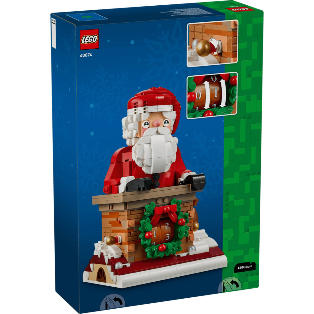 [樂享積木][可刷卡]  LEGO 40874 耶誕老人的佳節倒數 /40875 放大版耶誕老婆婆人偶 聖誕系列-細節圖3