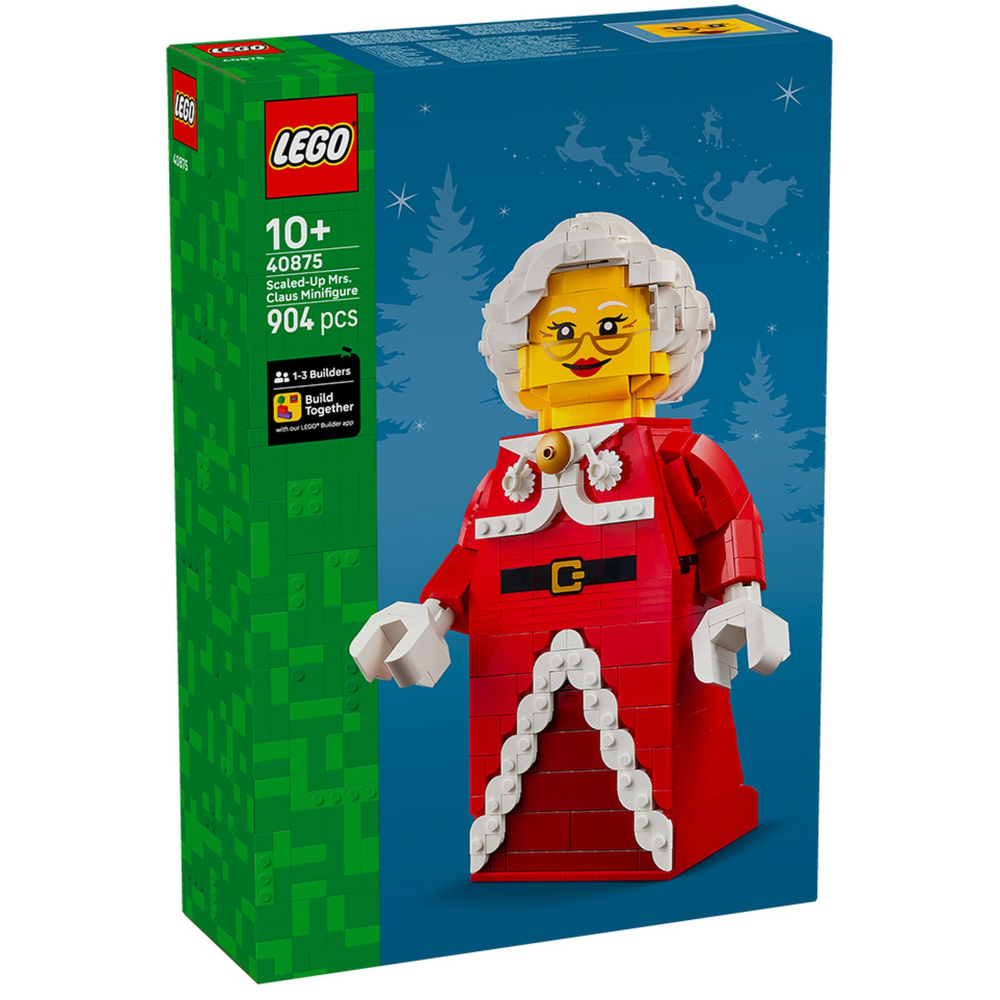 [樂享積木][可刷卡]  LEGO 40874 耶誕老人的佳節倒數 /40875 放大版耶誕老婆婆人偶 聖誕系列-細節圖7