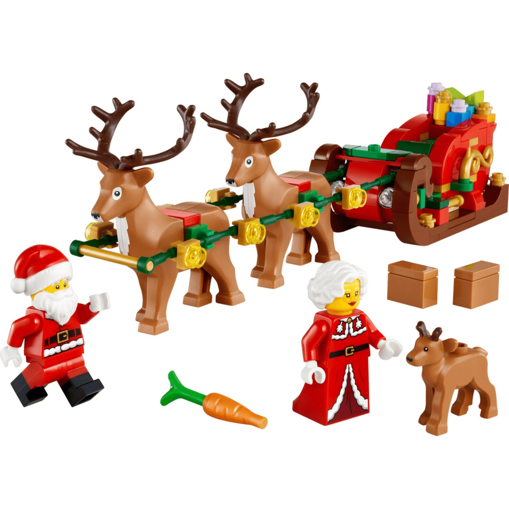 [樂享積木][可刷卡]  LEGO 40866 耶誕老人的佳節雪橇大冒險 聖誕系列-細節圖3