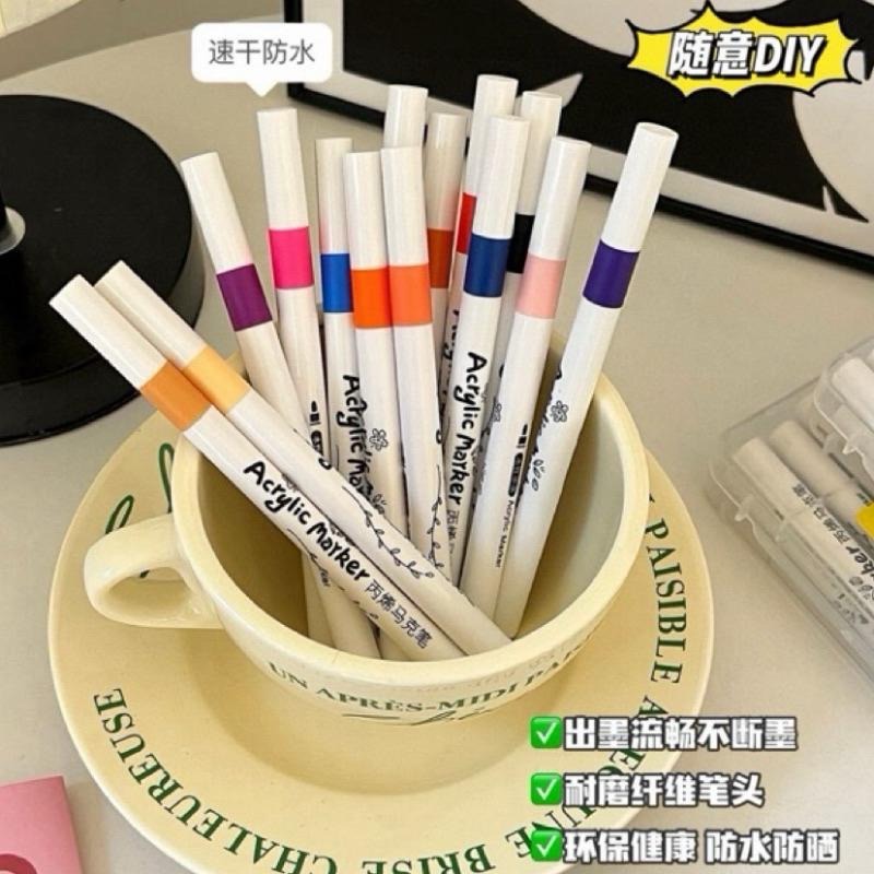 🈵 80色丙烯馬克筆 🌈 彩繪筆 丙烯麥克筆 塗鴉筆 萬用筆 麥可筆 盒裝馬克筆 水性筆 萬物皆可畫-細節圖5
