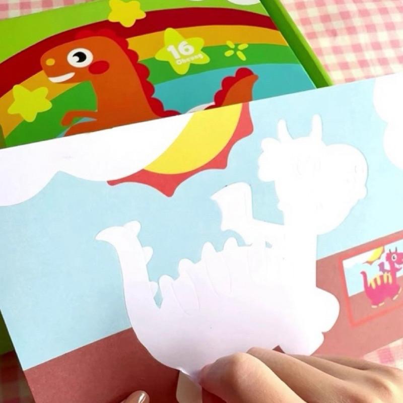 DIY沙畫組 現貨 兒童沙畫組 DIY沙畫禮盒 創意沙畫 手作彩色沙畫 兒童生日禮物 益智沙畫  水晶砂畫 幼兒園-細節圖6