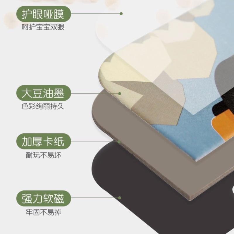 折疊拼圖書 磁性拼圖書 兒童拼圖書 幼兒拼圖 磁鐵拼圖 益智拼圖本 磁力拼圖 卡通拼圖 交通 動物拼圖-細節圖6