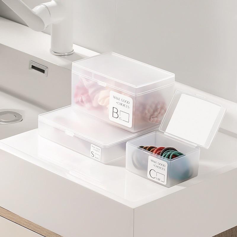 卡片收納盒 磨砂收納盒 票據收納盒 卡套收納 奈米膠收納盒 明星卡盒 手帳盒 文具收納盒 飾品盒-細節圖3