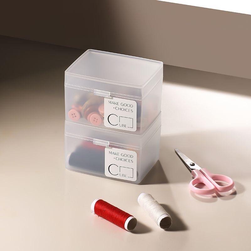 卡片收納盒 磨砂收納盒 票據收納盒 卡套收納 奈米膠收納盒 明星卡盒 手帳盒 文具收納盒 飾品盒-細節圖4