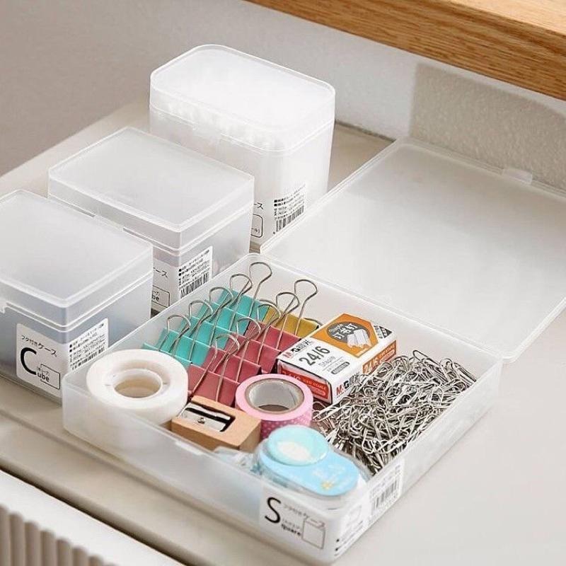 卡片收納盒 磨砂收納盒 票據收納盒 卡套收納 奈米膠收納盒 明星卡盒 手帳盒 文具收納盒 飾品盒-細節圖6