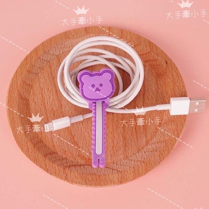 ⏰12H出貨🤗 多用途集線器 數據線集線器 卡通集線器 可愛集線器 充電線集線器 耳機集線器 理線器 收納理線器-細節圖6