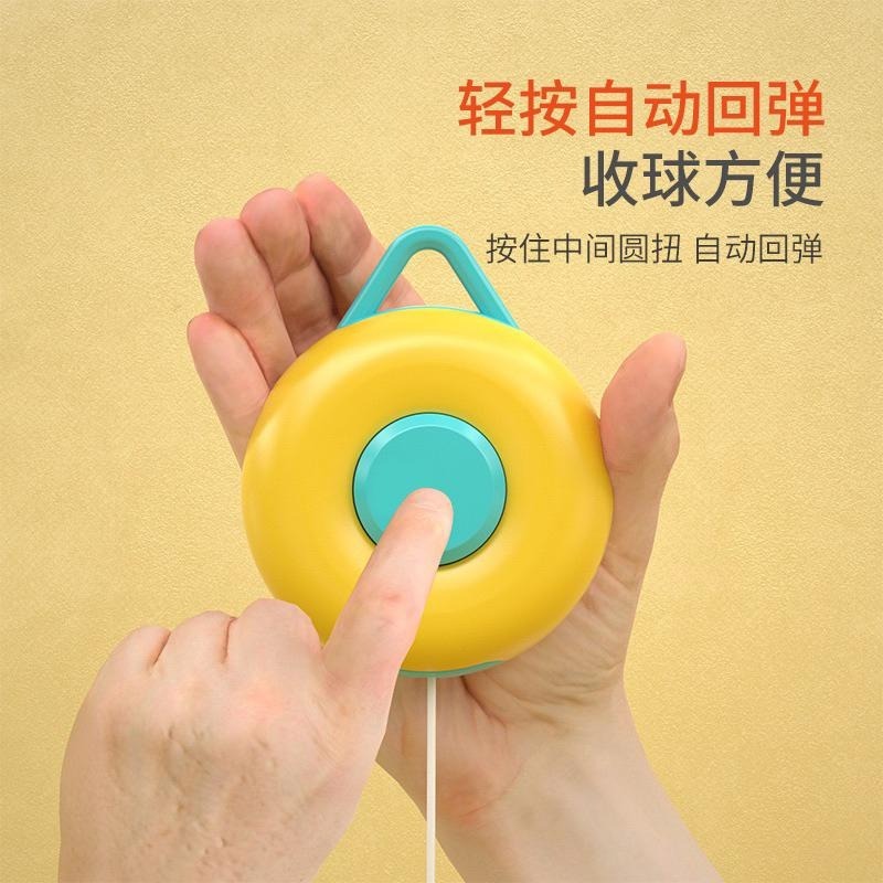 乒乓球練習器 單人乒乓球 乒乓球訓練器 台灣現貨 桌球練習器 親子互動遊戲 懸掛乒乓球 壁掛乒乓球 桌球練習-細節圖6