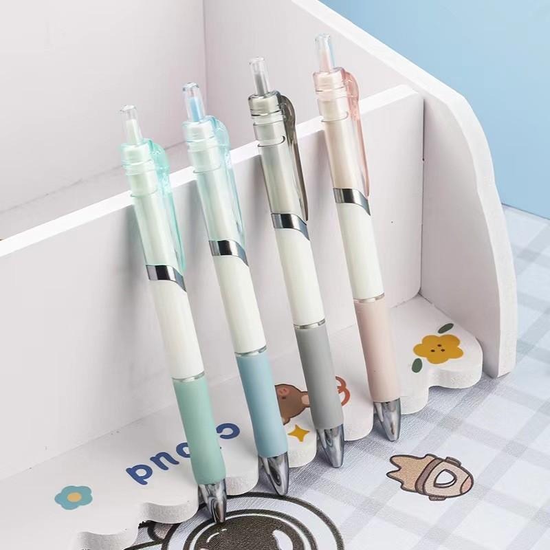 按動筆 果凍色 高顔值刷題筆 0.5mm 中性筆 子彈頭筆 考試用筆 碳素筆 簽字筆 水筆 圓珠筆 學生文具 辦公用品-細節圖7