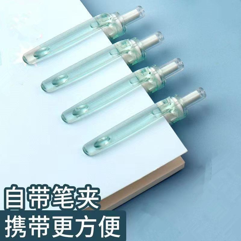 按動筆 果凍色 高顔值刷題筆 0.5mm 中性筆 子彈頭筆 考試用筆 碳素筆 簽字筆 水筆 圓珠筆 學生文具 辦公用品-細節圖8