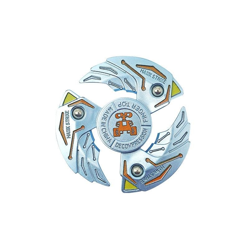 新款指尖陀螺 旋轉陀螺 三葉指尖陀螺 炫酷指尖陀螺 圓形金邊陀螺 小玩具 吸睛 三指陀螺 發泄 手指陀螺 減壓 小禮物-細節圖5