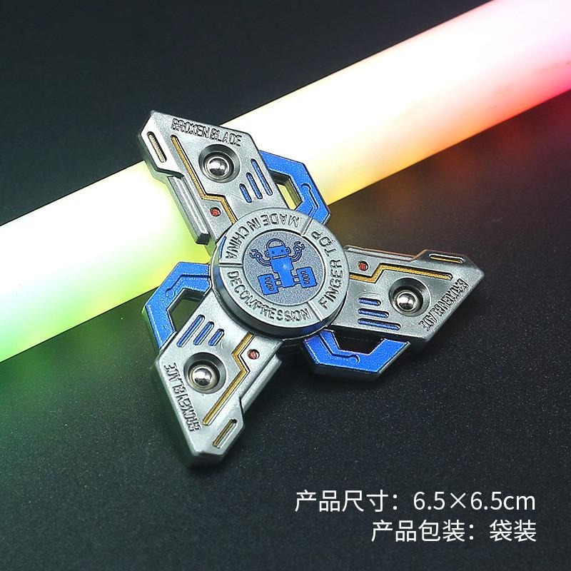 新款指尖陀螺 旋轉陀螺 三葉指尖陀螺 炫酷指尖陀螺 圓形金邊陀螺 小玩具 吸睛 三指陀螺 發泄 手指陀螺 減壓 小禮物-細節圖6