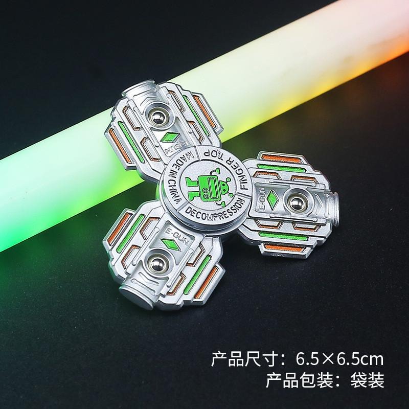 新款指尖陀螺 旋轉陀螺 三葉指尖陀螺 炫酷指尖陀螺 圓形金邊陀螺 小玩具 吸睛 三指陀螺 發泄 手指陀螺 減壓 小禮物-細節圖8