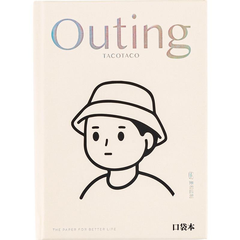 簡約筆記本 A7口袋本 tacotaco手賬本 高顏值迷你小本子 硬面手帳本 學生空白記事本-細節圖5
